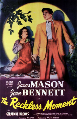 The Reckless Moment (1949) - James Mason  Colorized Version  DVD