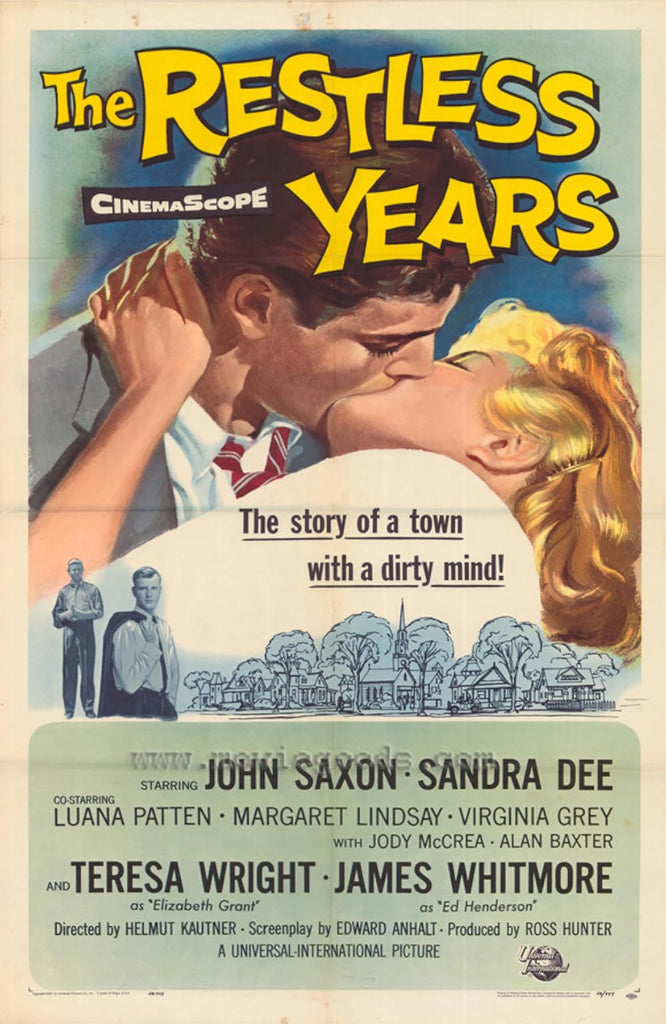 The Restless Years (1958) - John Saxon  Colorized Version  DVD