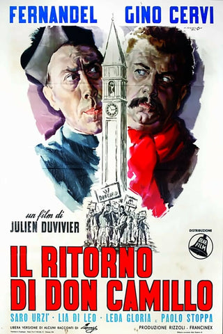 Don Camillo : The Return Of Don Camillo (1953) - Fernandel  Colorized Version  DVD