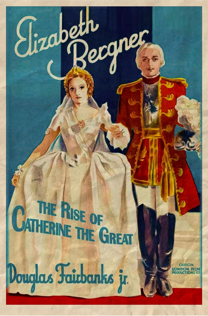 The Rise Of Catherine The Great (1934) - Douglas Fairbanks Jr.  Colorized Version  DVD