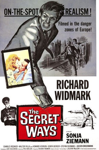 The Secret Ways (1961) - Richard Widmark  Colorized Version  DVD