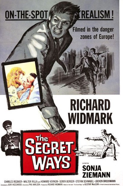 The Secret Ways (1961) - Richard Widmark  Colorized Version