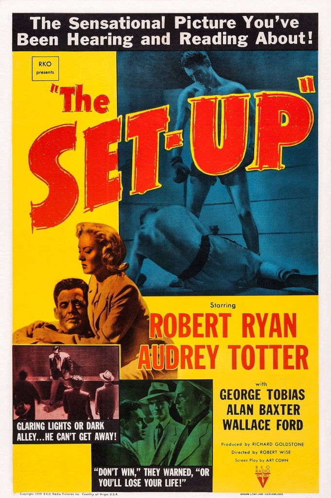 The Set-Up (1949) - Robert Ryan  Colorized Version