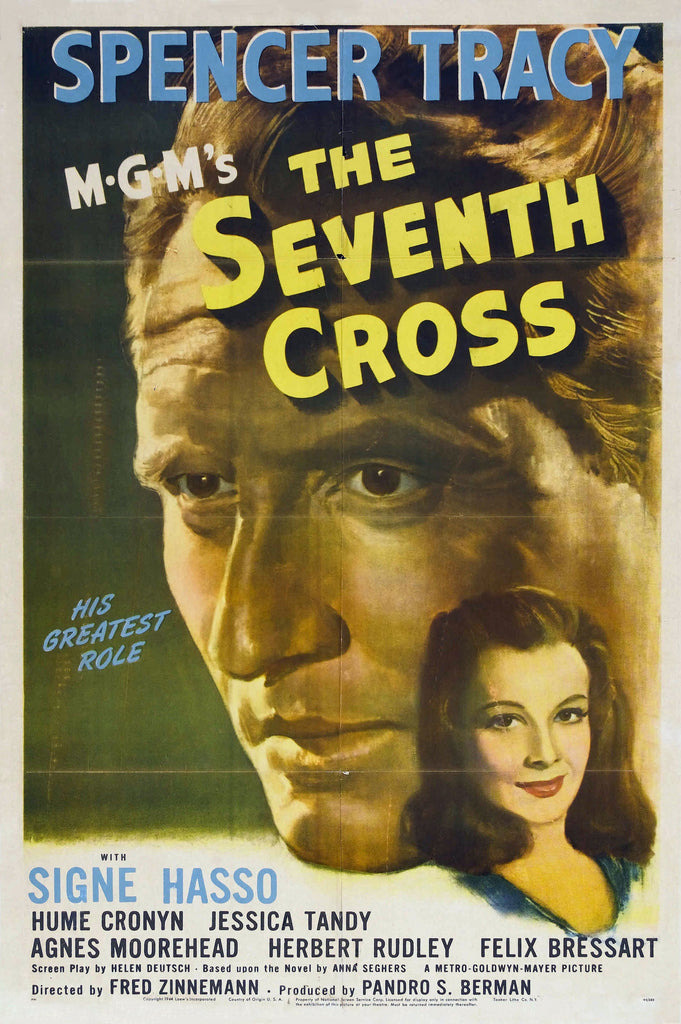 The Seventh Cross (1944) - Spencer Tracy  Colorized Version