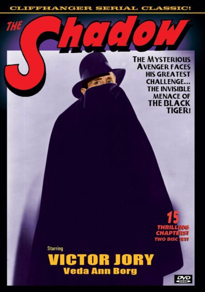 The Shadow (1940) - Victor Jory  Serial  Colorized Version  2 DVD Set