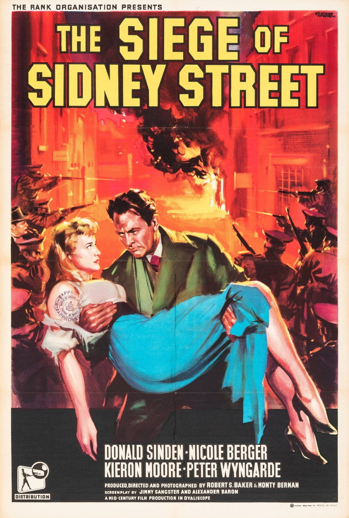 The Siege Of Sidney Street (1960) - Donald Sinden  Colorized Version  DVD