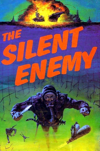 The Silent Enemy (1958) - Laurence Harvey  Colorized Version  DVD