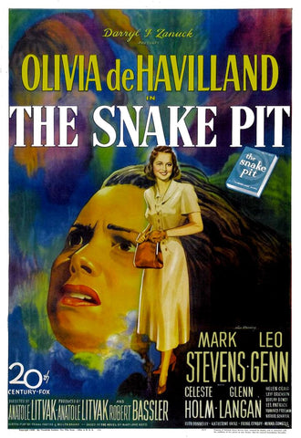The Snake Pit (1948) - Olivia de Havilland  Colorized Version