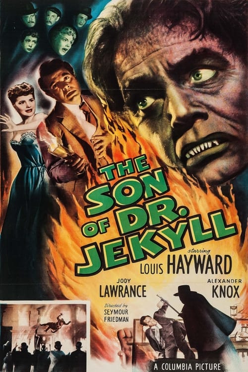 The Son Of Dr. Jekyll (1951) - Louis Hayward  Colorized Version  DVD