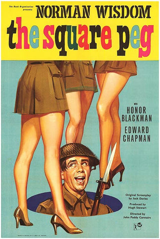 The Square Peg (1958) - Norman Wisdom  Colorized Version  DVD