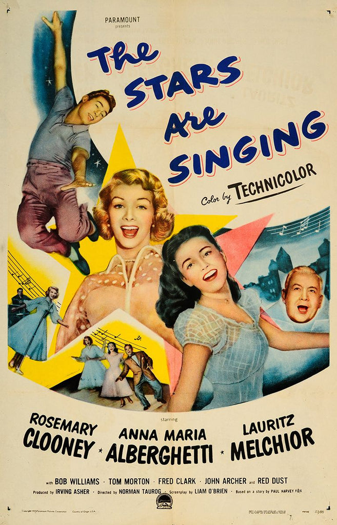 The Stars Are Singing (1953) - Rosemary Clooney  DVD