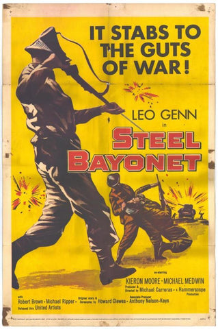 The Steel Bayonet (1957) - Leo Genn  Colorized Version  DVD