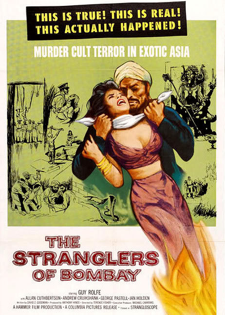 The Stranglers Of Bombay (1959) - Guy Rolfe  DVD  Colorized Version