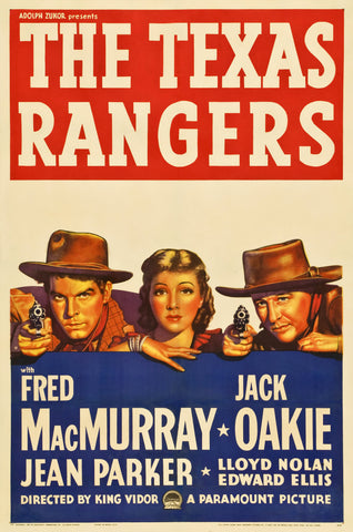 The Texas Rangers (1936) - Fred MacMurray  Colorized Version  DVD