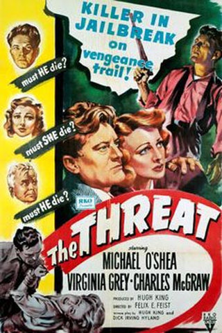 The Threat (1949) - Charles McGraw  Colorized Version