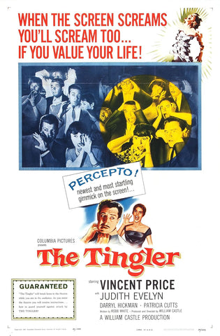 The Tingler (1959) - Vincent Price  Colorized Version