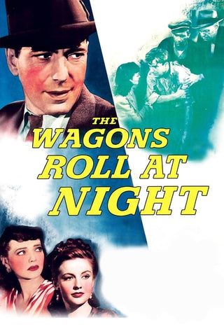 The Wagons Roll At Night (1941) - Humphrey Bogart  Colorized Version DVD