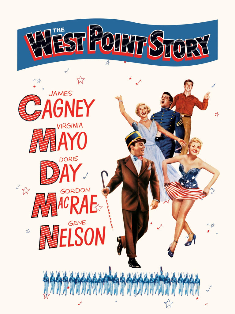 The West Point Story (1950) - James Cagney  Colorized Version