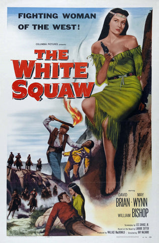 The White Squaw (1956) - David Brian  Colorized Version  DVD