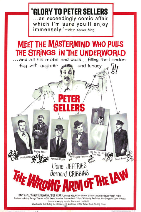 The Wrong Arm Of The Law (1963) - Peter Sellers  Colorized Version