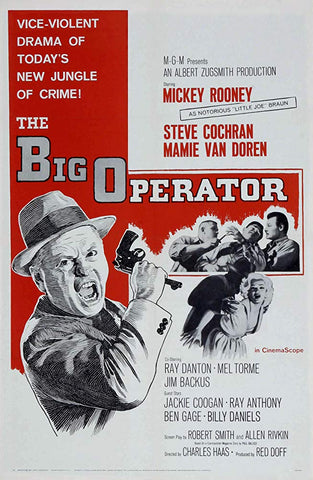 The Big Operator (1959) - Mickey Rooney  Colorized Version DVD