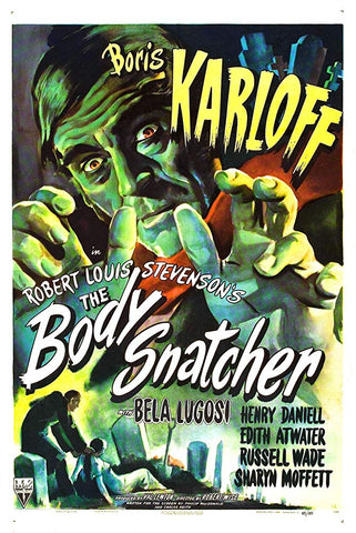 The Body Snatcher (1945) - Bela Lugosi  DVD  Colorized Version