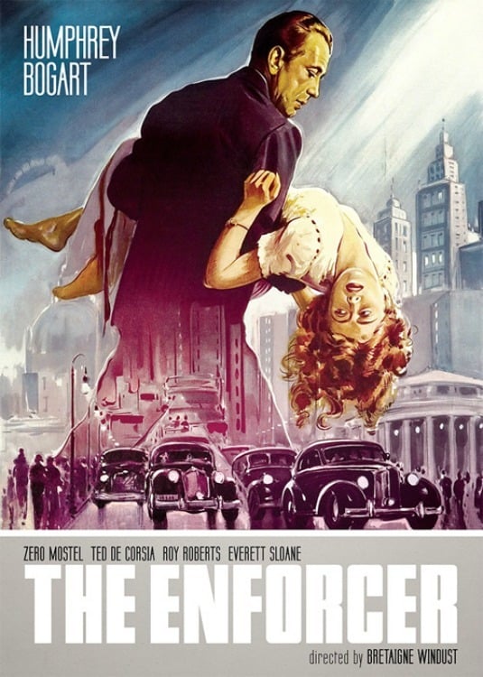 The Enforcer (1951) - Humphrey Bogart  Colorized Version  DVD