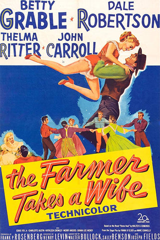 The Farmer Takes A Wife (1953) - Betty Grable