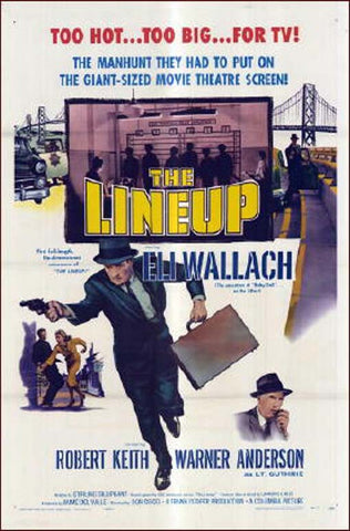 The Lineup (1958) - Eli Wallach  Colorized Version  DVD