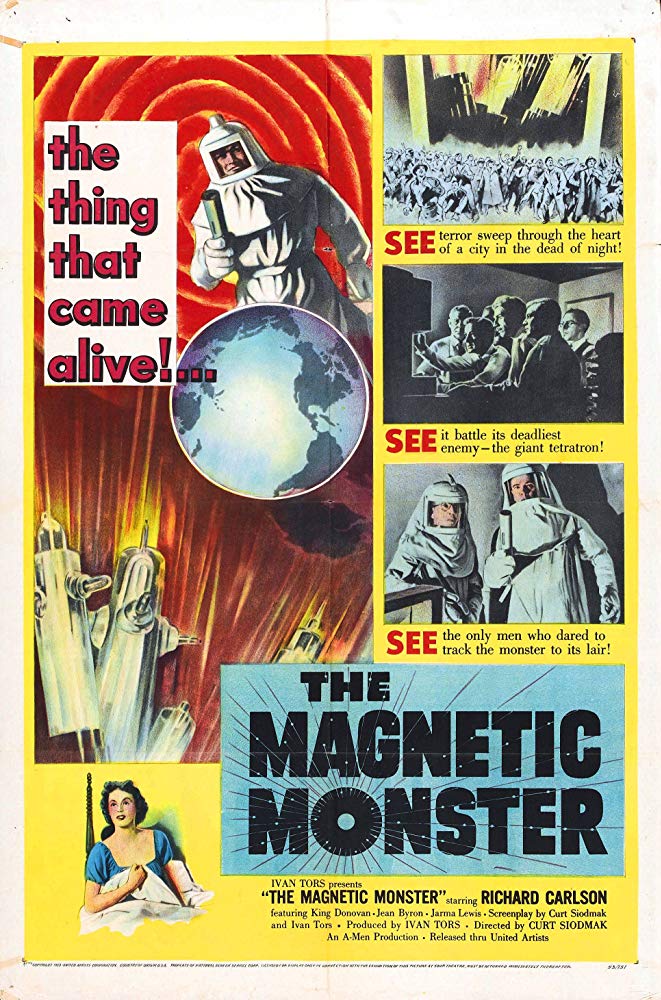 The Magnetic Monster (1953) - Richard Carlson  Colorized Version  DVD