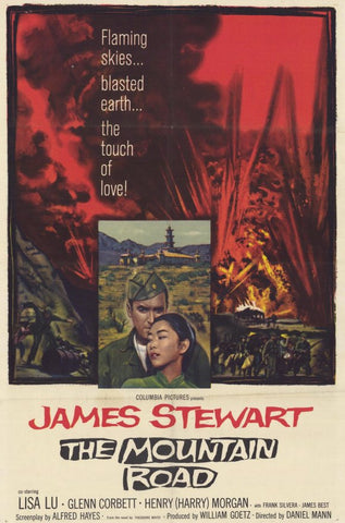 The Mountain Road (1960) - James Stewart  Colorized Version