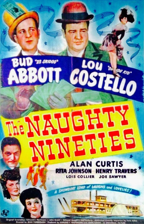 The Naughty Nineties (1945) - Abbott & Costello  Colorized Version  DVD