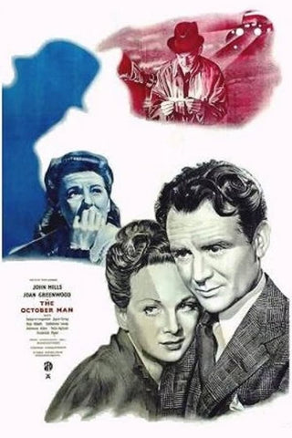 The October Man (1947) - John Mills  Colorized Version DVD