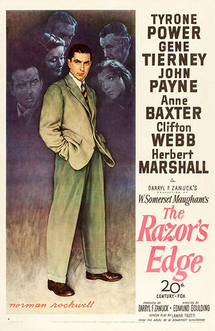 The Razor´s Edge (1946) - Tyrone Power  Colorized Version