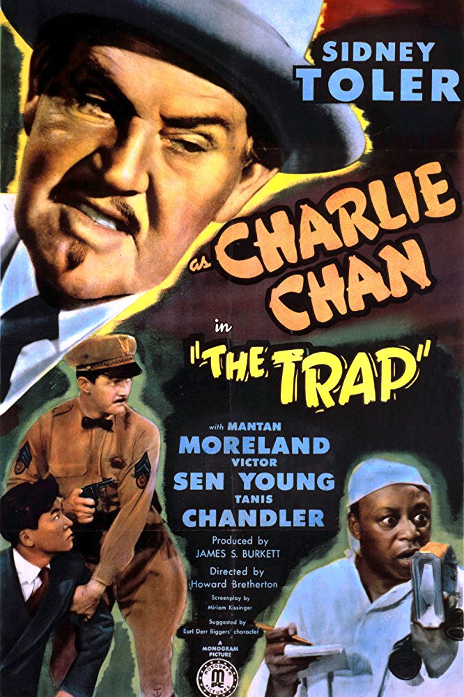 Charlie Chan : The Trap (1946) - Sidney Toler  Colorized Version  DVD