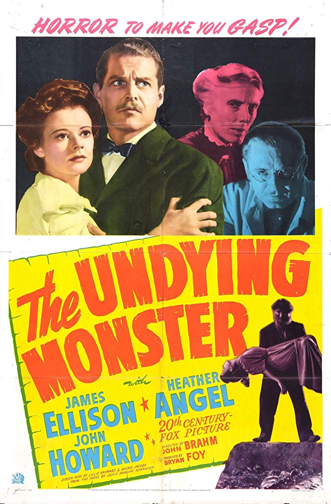 The Undying Monster (1942) - James Ellison  Colorized Version