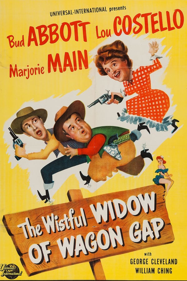 The Wistful Widow Of Wagon Gap (1947) - Abbott & Costello    Colorized Version