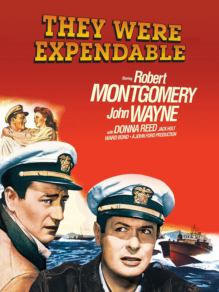 They Were Expendable (1945) - John Wayne  Colorized Version