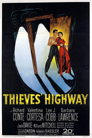 Thieves´ Highway (1949) - Richard Conte  Colorized Version