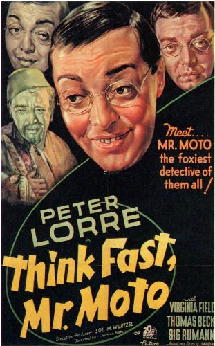 Think Fast Mr. Moto (1937) - Peter Lorre  Colorized Version  DVD