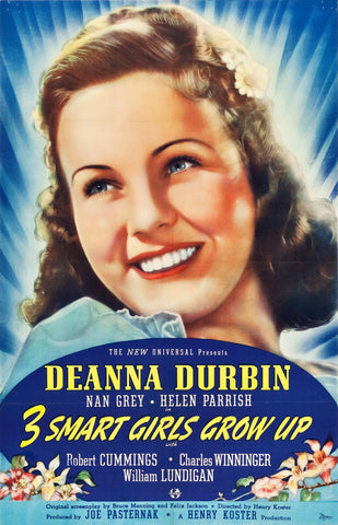 Three Smart Girls Grow Up (1939) - Deanna Durbin  Colorized Version