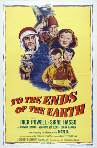 To The Ends Of The Earth (1948) - Dick Powell  Colorized Version  DVD