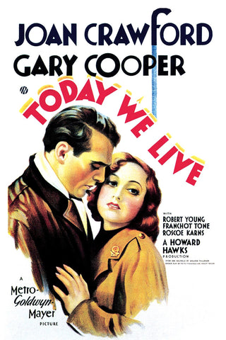 Today We Live (1933) - Joan Crawford  Colorized Version