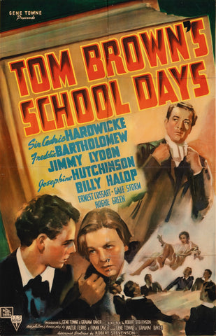 Tom Brown's School Days (1940) - Cedric Hardwicke  Colorized Version  DVD