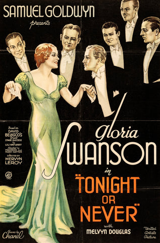 Tonight Or Never (1931) - Gloria Swanson  Colorized Version  DVD