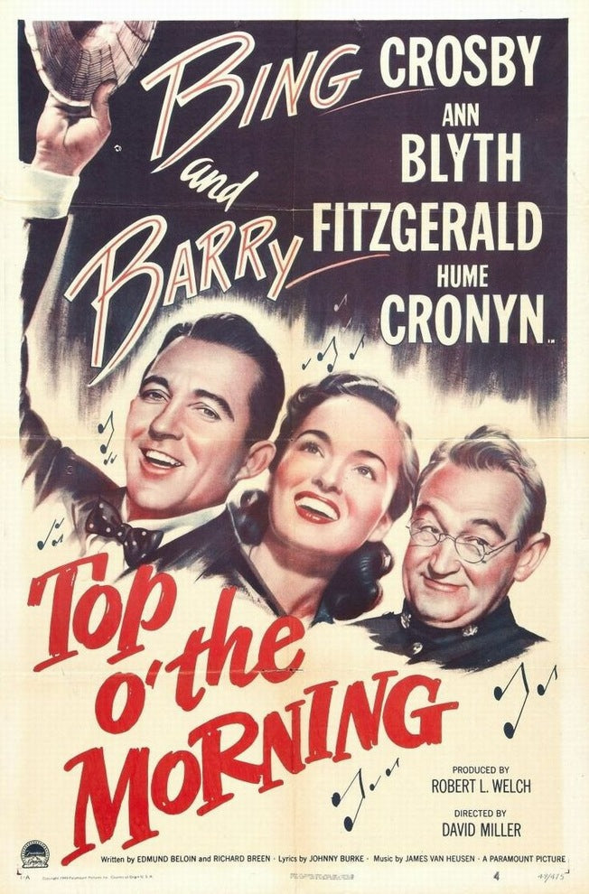 Top O´ The Morning (1949) - Bing Crosby  Colorized Version DVD