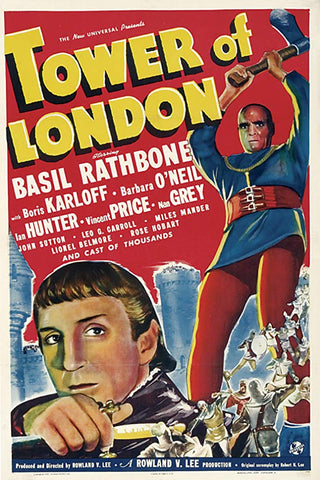 Tower Of London (1939) - Basil Rathbone  Colorized Version  DVD