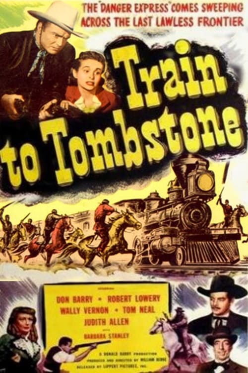 Train To Tombstone (1950) - Don Barry  Colorized Version  DVD