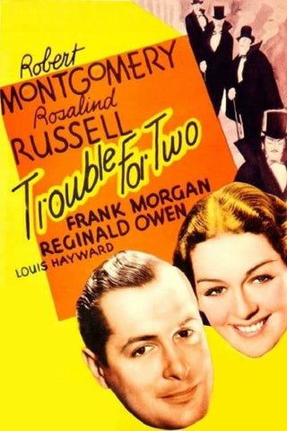 Trouble For Two (1936) - Robert Montgomery  Colorized Version