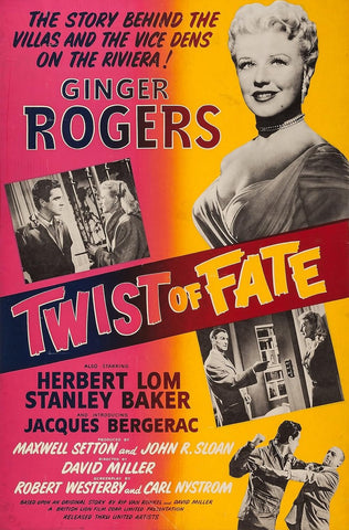 Twist Of Fate (1954) - Ginger Rogers  DVD